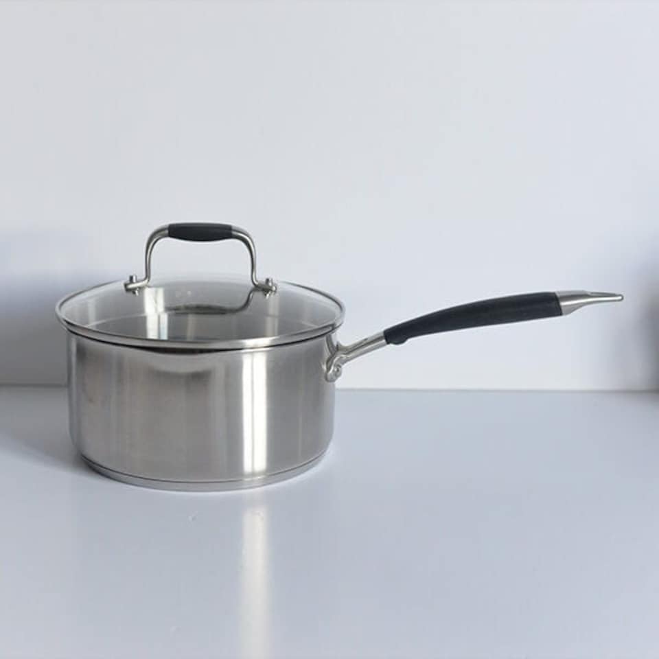 image 1 of Stoven Soft Touch Induction 16cm Saucepan With Lid