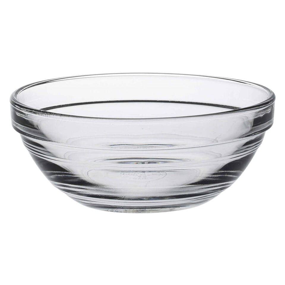 image 1 of Duralex Lys Stacking Glass Cooking / Ingredients / Food Bowl - 10.5cm | Clear | Clear