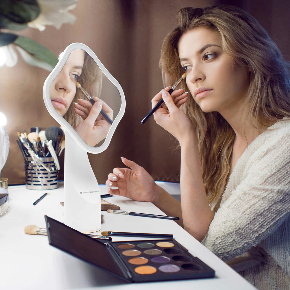 image 1 of Illuminated Full Size Beauty Mirror