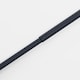 image 4 of OHS Extendable Metal Finial Twist Ends Wall Mounted Rod Fittings Curtain Pole Black