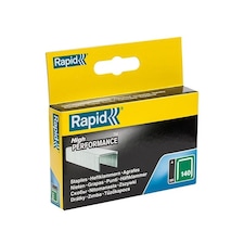 Rapid 140 Series Galvanised Staples - Galvanised - 14mm leg length