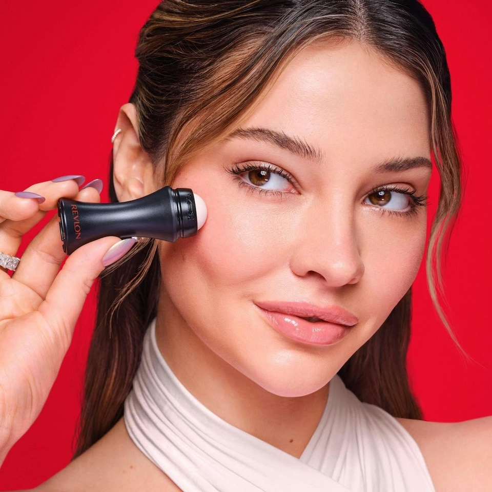 image 1 of Revlon Volcanic Face Roller for Oil Absorption Portable Skin Tool