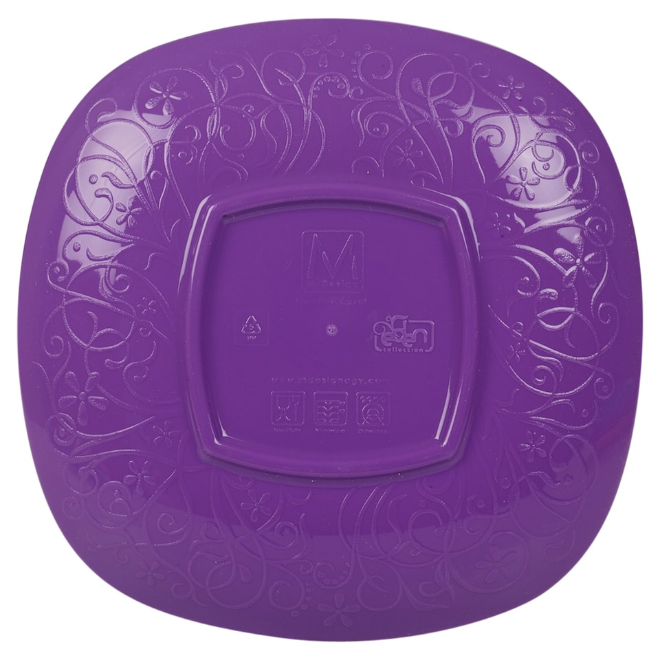 image 1 of 6x Plastic Side Plates | Purple | 1
