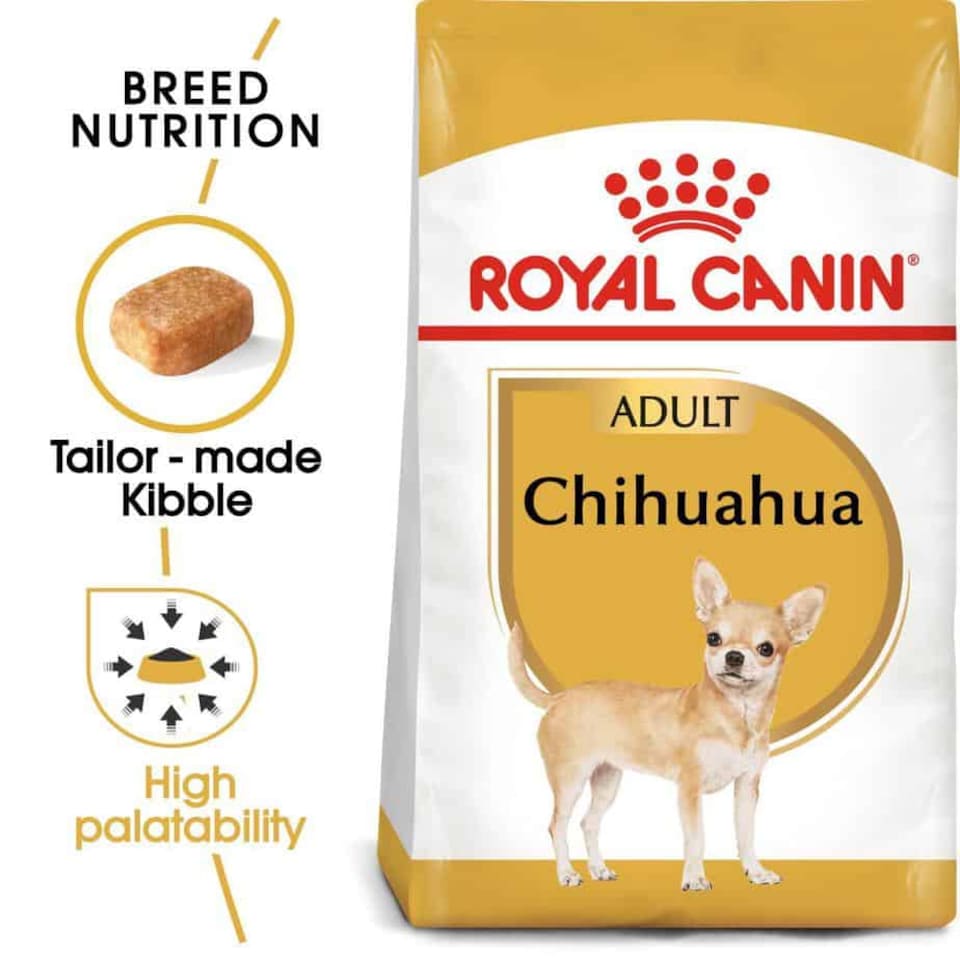 image 1 of Royal Canin Chihuahua Adult Dry Dog Food - 3 x 1.5 kg (4.5 kg) | Multi | 3 x 1.5kg | Chicken, Lamb | 3