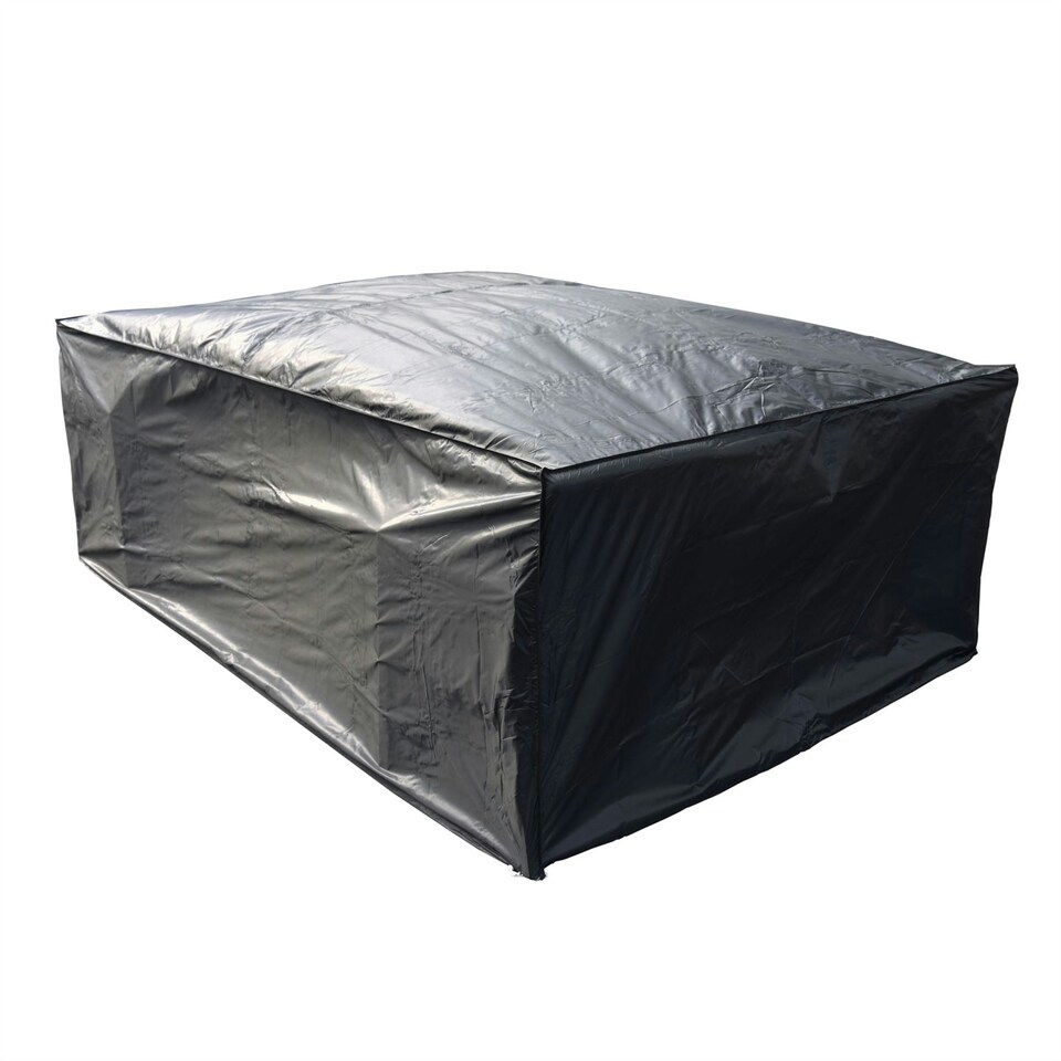 image 1 of KCT 170 x 94 x 70cm Rectangle Garden Furniture Cover Black | S