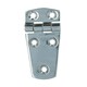 image 2 of Polished Door Hinge Stainless Steel 76mm x 38mm 316 Marine Cabin Hatch Silver