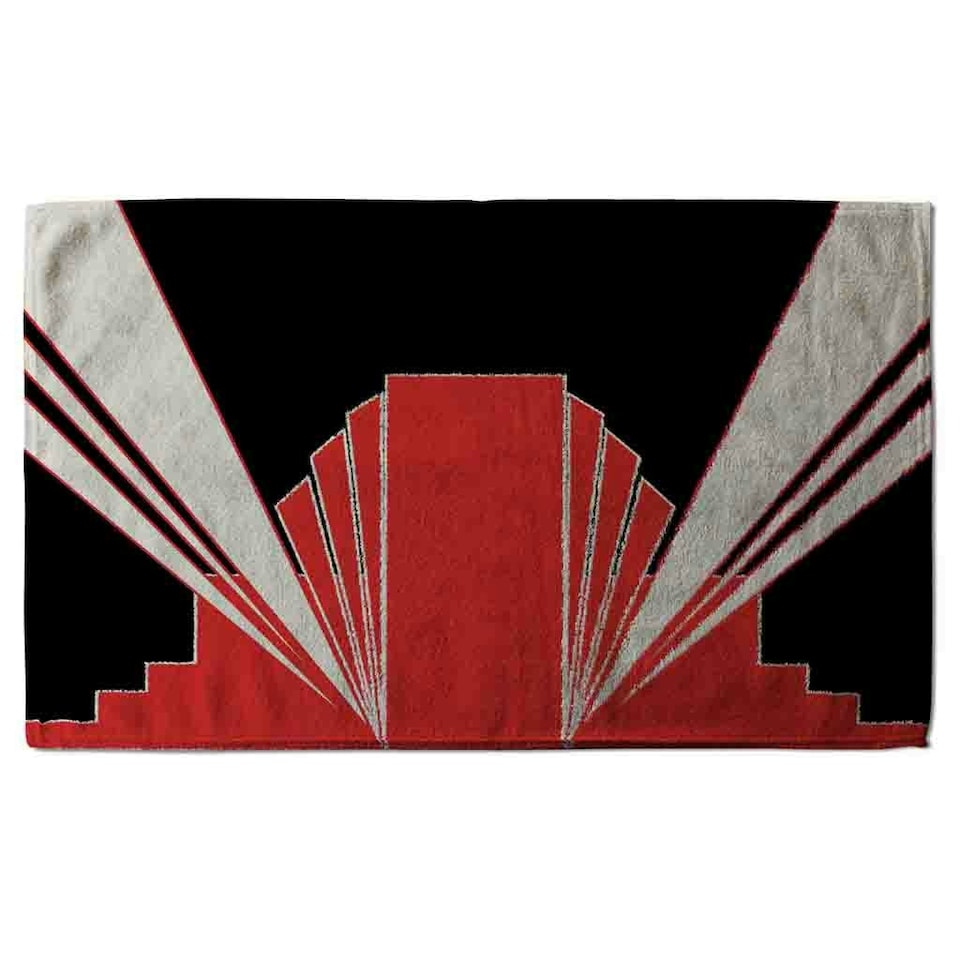 image 1 of Art Deco Building (Kitchen Towel)