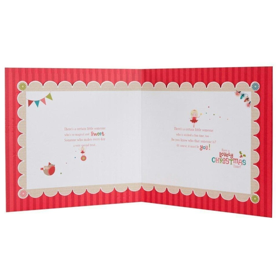 image 1 of Special Girl Christmas, Christmas Greetings Card