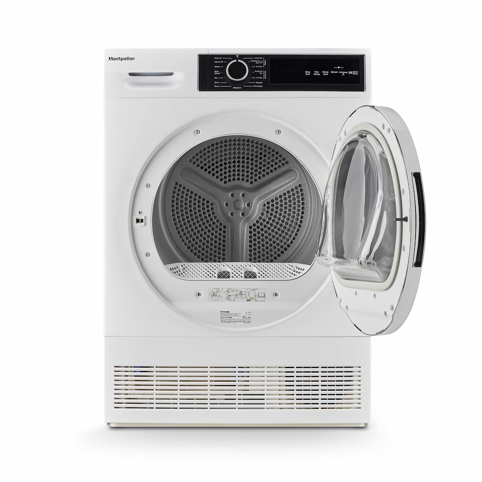 image 1 of Montpellier MTDC8SDW 8kg condenser Dryer Sensor Drying Class B White