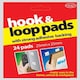image 4 of Hook and loop pads with strong adhesive backing - 60cm X 20mm