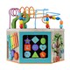 image 1 of Teamson Kids Preschool Play Lab 7-in-1 Large Activity Station, Multi