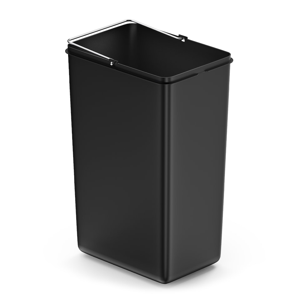 image 1 of 3 Compartment 45L Waste & Recycling Kitchen Bin (3 x 15L) | Silver | Stainless Steel | 45L