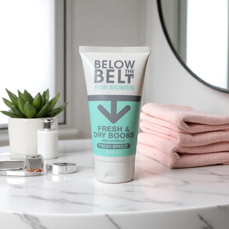 image 1 of Below The Belt Fresh and Dry Boobs, Fresh Breeze Scent 75ml DUO