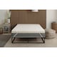 image 3 of Cool Max Memory Foam Mattress Topper - 1 inch Deep, Pressure Relief | White