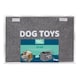 image 6 of Dog Toy Box Foldable With Handles & Lid Pet Puppy Collapsible Organiser Storage