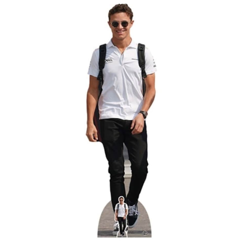 Lando Norris Motor Racing Casual Lifesize Cardboard Cutout 171cm