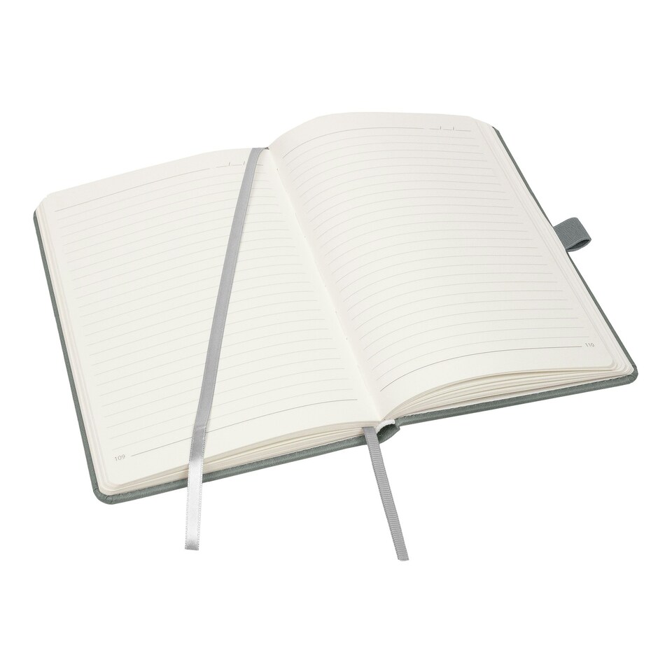 image 1 of Notes London A5 Italian Styled Moretti Notebook Light Grey