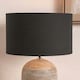 image 2 of 45cm Dark Grey Table Lampshade Drum Floor Lamp Shade