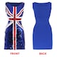 image 5 of Union Jack Sequin Dress & Bow Headband Blue | 2XL
