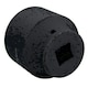 image 4 of 54mm 3/4in Drive Metric Shallow Impact Wheel Nut Socket 6 Sided Single-Hex
