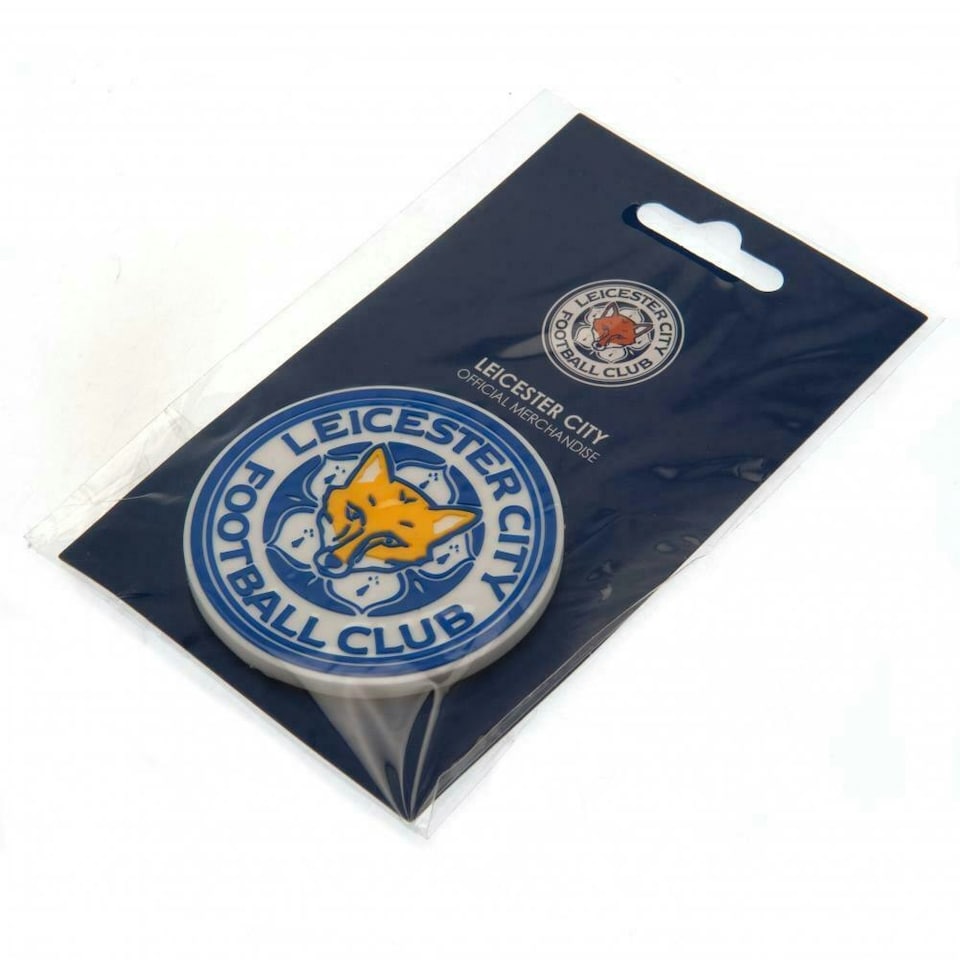 image 1 of Leicester City FC 3D Fridge Magnet - Blue/White - One Size