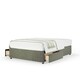image 1 of Neptune Spring Slate Linen 2 Drawer Divan Set Super King