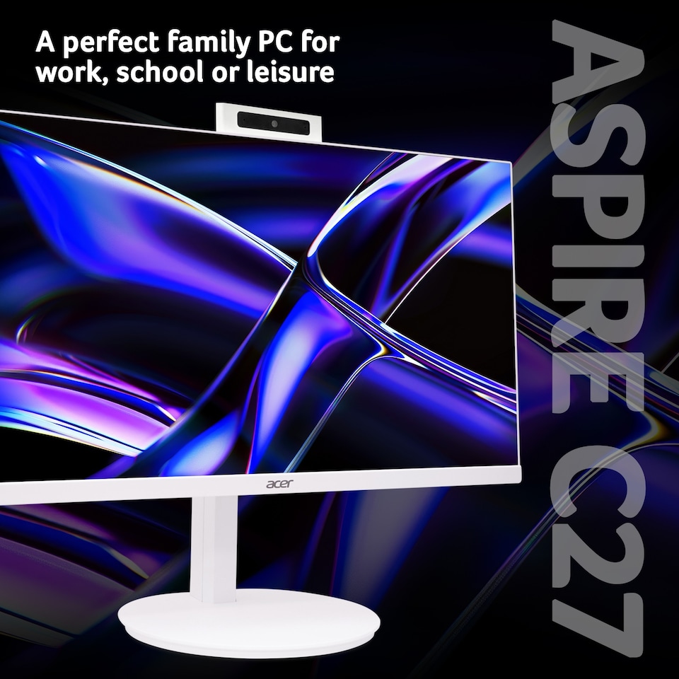 image 1 of Acer Aspire C27-A Intel Core i7-1355U 8GB RAM 1TB SSD 27" FullHD W11H All-in-One