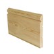 image 1 of PACK OF 15 (Total 15 Units) - 25mm x 175mm (20mm x 170mm Finish) Torus Softwood Skirting Board - 4.5m Length