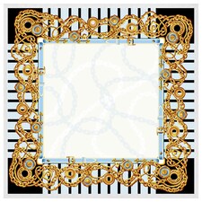 Golden chains (Picture Frame) White | XS