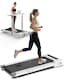 image 9 of Strongology MOTIONIC WHITE Home and Office Ultra Quiet Adjustable Speed 1-8km/h Slimline 2.5HP Bluetooth Treadmill with LED Display - Fully Assembled