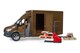 image 9 of Bruder MB Sprinter UPS with driver and accessories Delivery Vehicle Playset