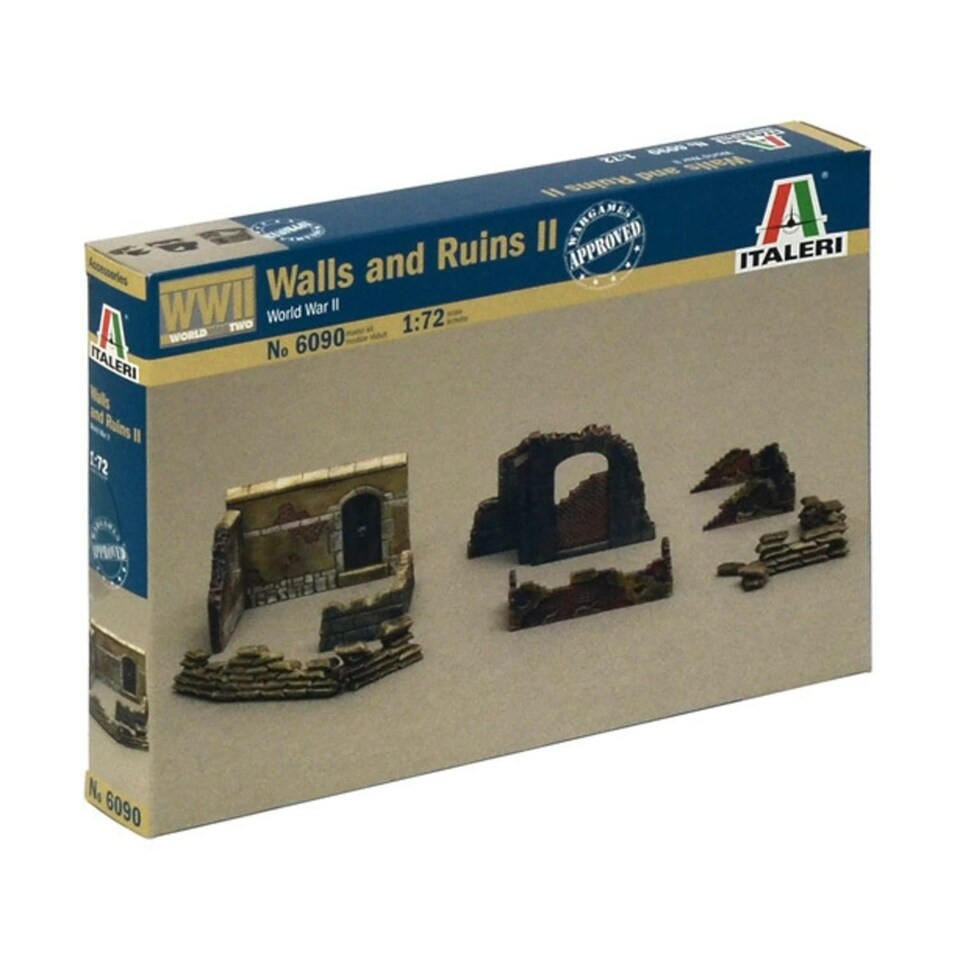 WALLS AND RUINS II - SOLDIERS 1:72