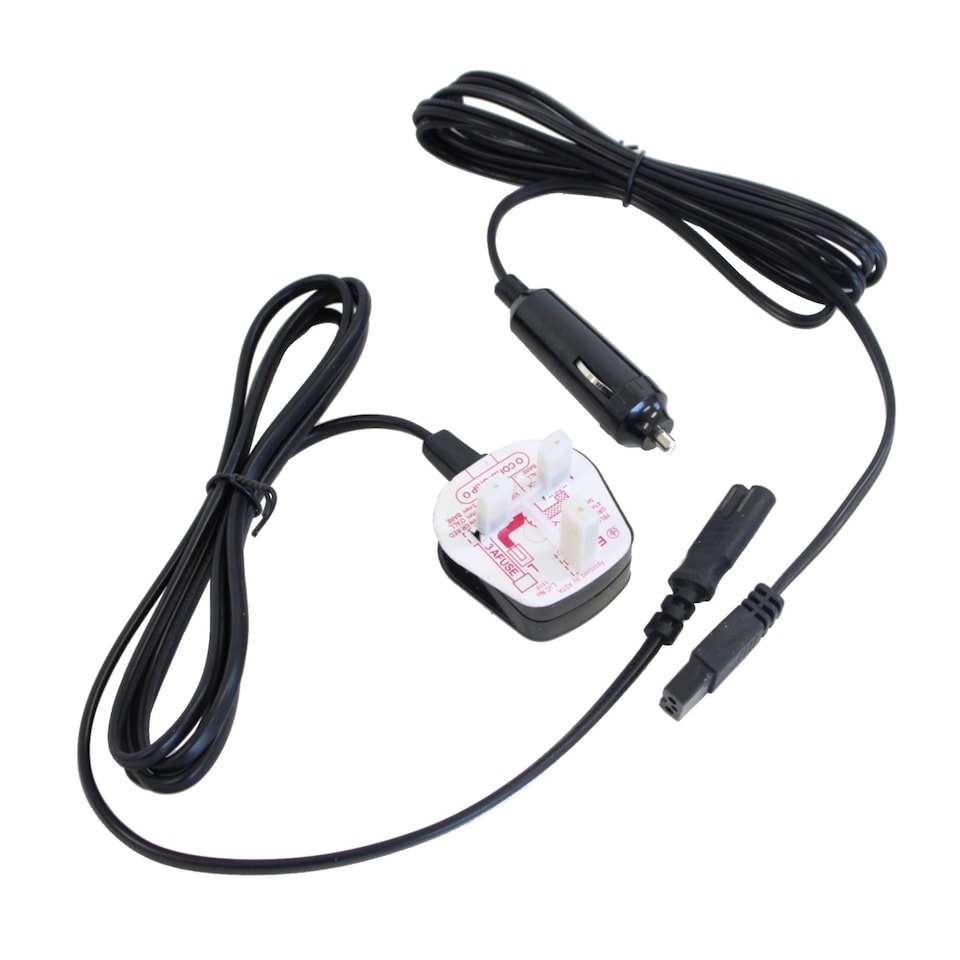 image 1 of 24L 240V AC & 12V DC Coolbox Hot Cold Portable Electric Cool Box | Blue