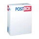 image 2 of County Stationery Postage Box (Pack of 15) - White - Medium