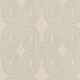 image 1 of Woven Deco Wallpaper in Beige | Cream | Beige