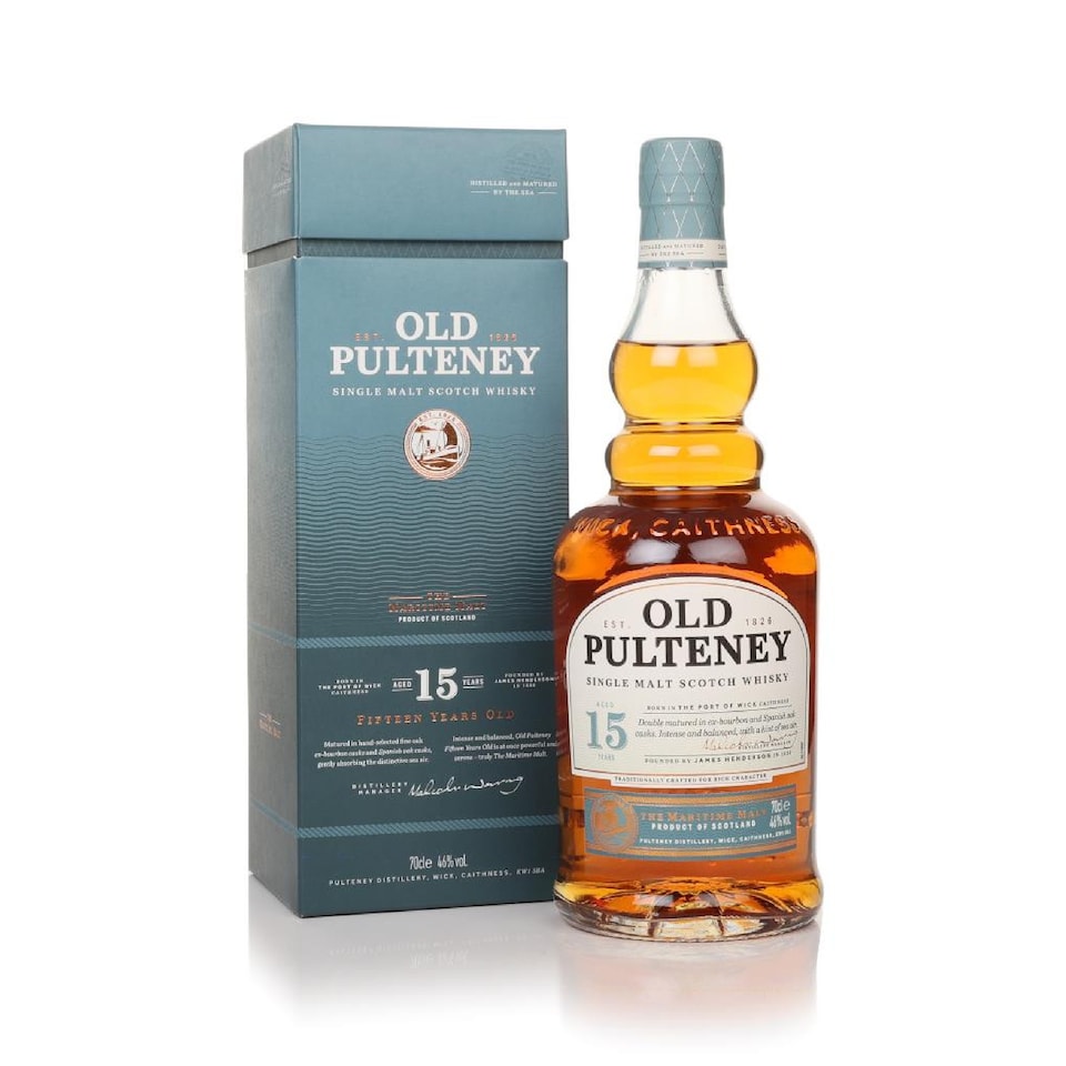 image 1 of Old Pulteney - Single Malt Scotch 15 year old Whisky | Multi | vanilla and honey with the faintest hint of brine | 1