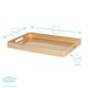 image 3 of Argon Tableware Rectangle Serving Tray - 34.5 x 25cm - Black Black