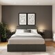 image 9 of End Lift Ottoman Storage Bed Small Double Grey | Grey | Grey