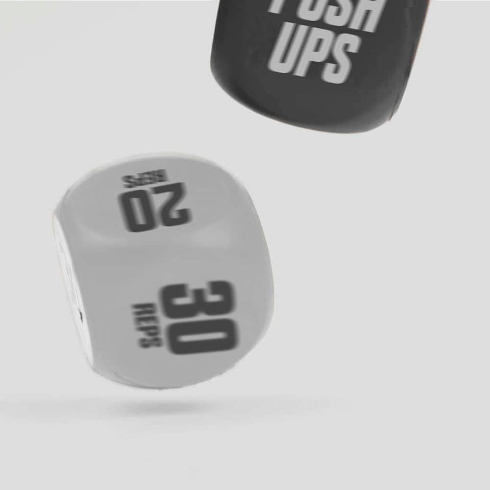 image 1 of Phoenix Fitness Exercise Dice - Black