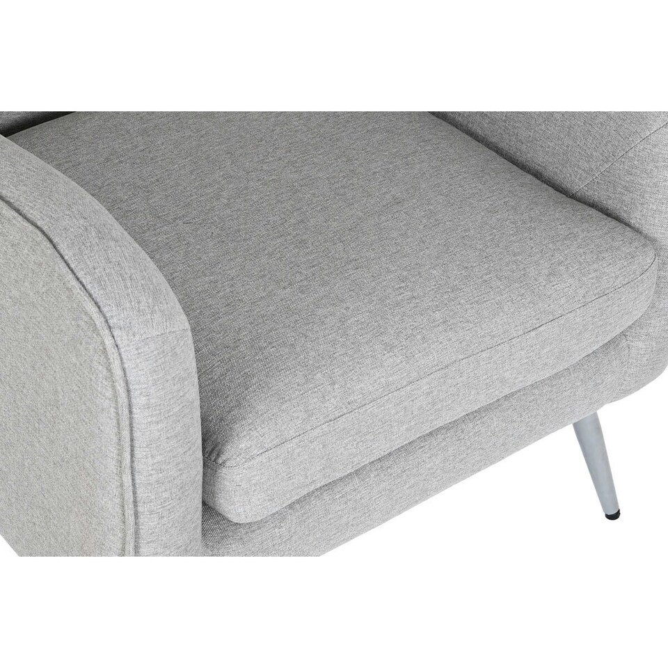 image 1 of Armchair Home ESPRIT Grey Silver 71 x 68 x 81 cm Grey