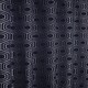 image 2 of Element Geometric Thermal Blackout Eyelet Curtains 116cm x 137cm Navy Blue | Blue