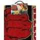 image 2 of One Punch Man One Knock Is More Than Enough! Welcome Saitama Door Mat - Red/Black - One Size