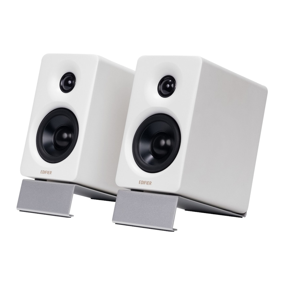 Edifier M60 Compact Desktop 2.0 Speakers - White - Tesco Groceries