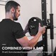 image 4 of SPORTNOW Olympic Weight Plates Set for Home Gym, 2 x 5kg, 2 x 2.5kg, Black