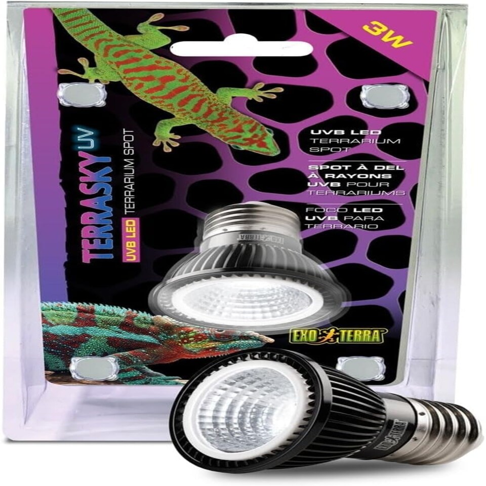 image 1 of Exo Terra Reptile UVB LED Spot 3W