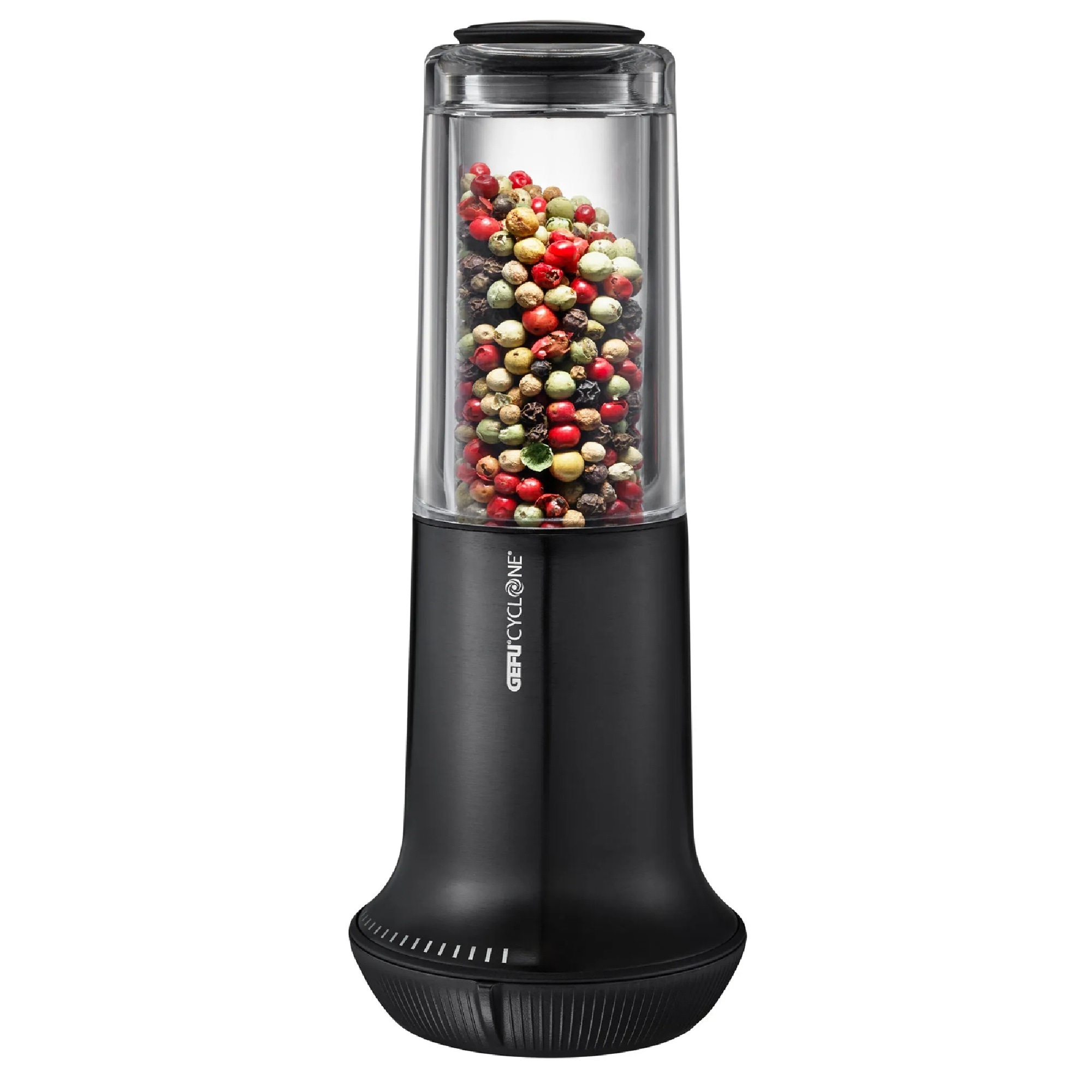 GEFU X-Plosion Size M Premium Manual Salt or Pepper Mill Black