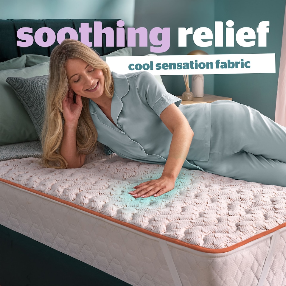 image 1 of Silentnight Restore Cooling Copper Infused Mattress Topper