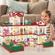 image 3 of Christmas Doll House Playset – 3D DIY Two-Story Dream Home with Accessories & Garden  Holiday Gift for Kids Ages 3+