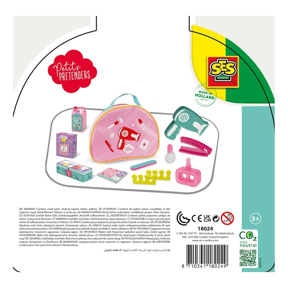 image 1 of SES CREATIVE Petits Pretenders Beauty Case Playset