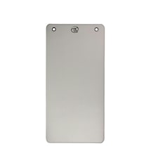 Fitness Mad Club Eyelets Aerobic Mat - Light Grey - One Size